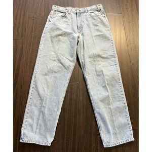 Vintage LEVIS 550 Relaxed Jeans 34x31 (36x32) Faded Light Stonewash Skater 1999